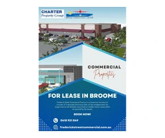 Commercial Properties for Lease in Broome | Frederick Street Commercial