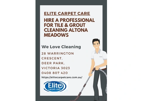Tile & Grout Cleaning altona meadows