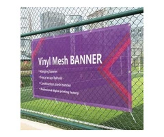 Eye-catching Mesh Banner for Your Business | Customizable Outdoor Advertising