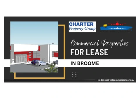 Commercial Properties for Lease in Broome | Frederick Street Commercial
