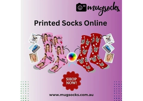 Printed Socks Online by Mug Socks