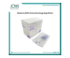 Medicina ENFit Enteral Drainage Bag 500ml | Australia - Joya Medical Supplies