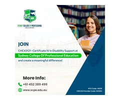Disability Support Diploma Courses in Sydney