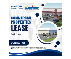 Commercial Properties for Lease in Broome | Frederick Street Commercial