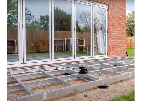 Outdoor Oasis With Premium Steel Frames For Ultimate Outdoor Flooring