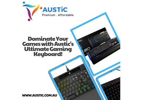 Dominate Your Games with Austic's Ultimate Gaming Keyboard!
