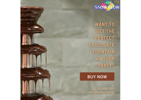 Chocolate Fountain Machine for Sale