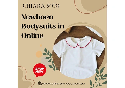 Newborn Bodysuits Online in Australia