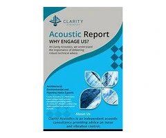 Comprehensive Acoustic Report: Enhancing Clarity and Comfort with Acoustic Solutions