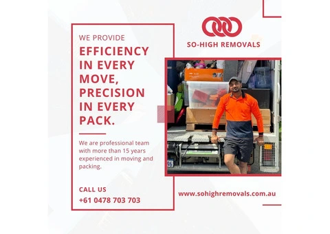 Professional Movers & Packers in Perth | So High Removals