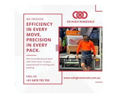 Professional Movers & Packers in Perth | So High Removals
