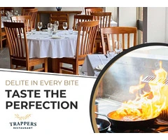 Indulge In Culinary Excellence At Trapper Restaurant