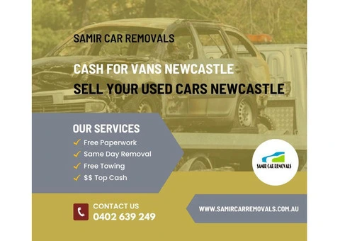 Sell Your Used Cars Newcastle | Junk Vans For Cash Williamtown