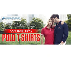 Get the polished player womens polo t shirts