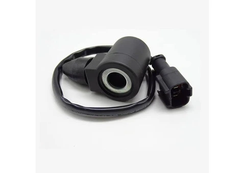 Solenoid Valve Coil 130-0013 6031971 C01-12-DTM-10 compatible with Caterpillar Backhoe Loader - 3/8