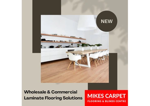 Wholesale & Commercial Laminate Flooring Solutions