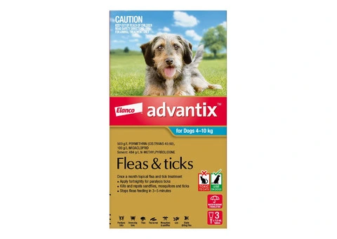 Advantix Aqua Pack for Medium Dogs (4-10kg) - DiscountPetCare