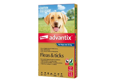 Extra Large Dog Flea and Tick Treatment - Advantix Blue Pack