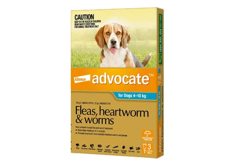Advocate Aqua Pack for Medium Dogs (4-10kg) - DiscountPetCare