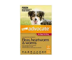 Advocate Red Pack for Large Dogs (10-25kg) - DiscountPetCare