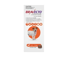 Bravecto Orange Pack for Small Dogs (4.5-10kg) - DiscountPetCare