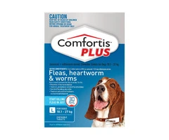 Comfortis Plus Blue Tablets for Large Dogs - DiscountPetCare