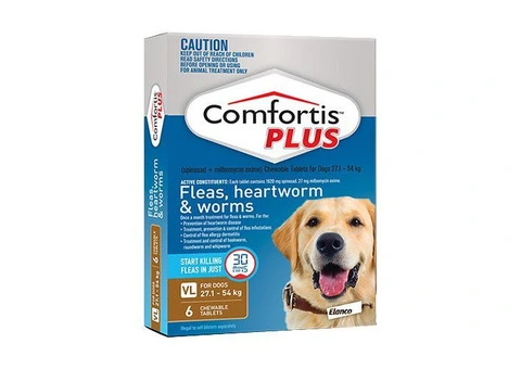 Comfortis Plus Brown Tablets for X-Large Dogs - DiscountPetCare