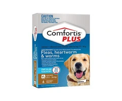 Comfortis Plus Brown Tablets for X-Large Dogs - DiscountPetCare