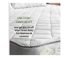 For Sale: Milari Green Baby Cot Mattress