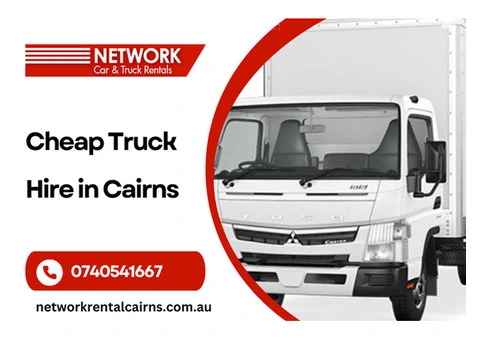 Cheap Truck Hire in Cairns | Call 0740541667