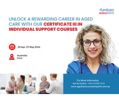 Unlock a rewarding career in aged care with our Certificate III in Individual Support courses.