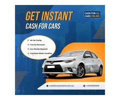 Cash for Cars Online - Get Instant Cash upto $15000 for your Old Cars