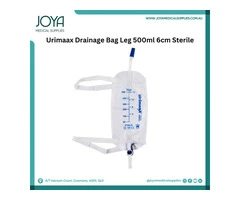Urimaax Drainage Bag Leg 500ml 6cm Sterile | Joya Medical Supplies