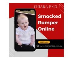 Smocked Romper Online in Australia