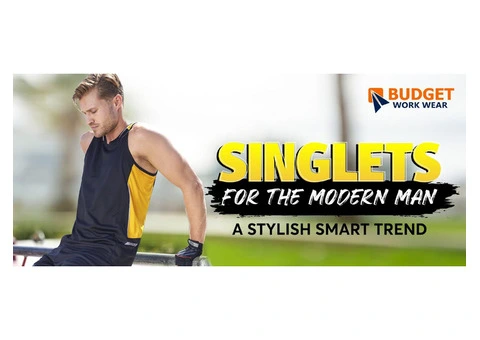 SINGLETS FOR THE MODERN MAN A STYLISH SMART TREND
