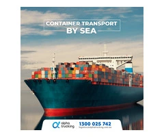 Alpha Trucking: Safe and Reliable Sea Container Transport
