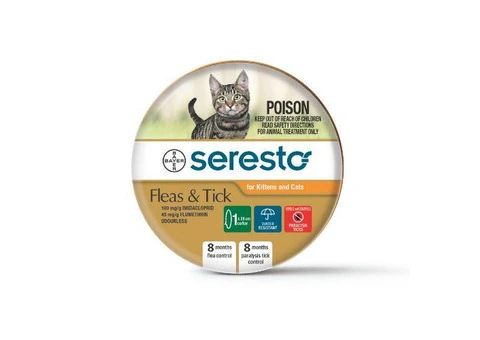 Seresto Flea and Tick Collar for Cats and Kittens | VetSupply