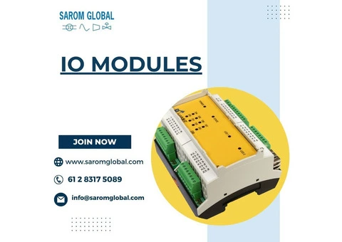 Cutting-Edge IO Modules From SAROM GLOBAL