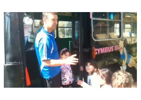 Book Your Child's Birthday Party With GymBus and Get Your Invitations!