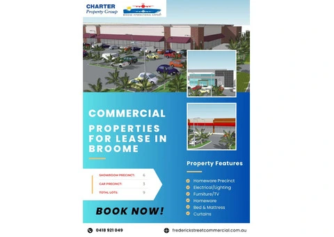 Commercial Properties for Lease in Broome | Frederick Street Commercial