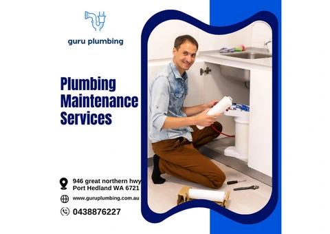 Plumbing Maintenance Services in Australia - Guru Plumbing