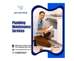 Plumbing Maintenance Services in Australia - Guru Plumbing