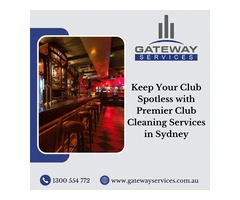 Keep Your Club Spotless with Premier Club Cleaning Services in Sydney