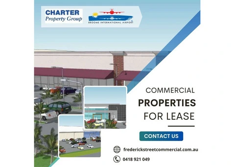 Commercial Properties for Lease in Broome | Frederick Street Commercial