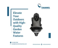 Elevate Your Outdoors with High-Quality Garden Water Features