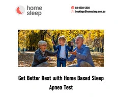 Get Better Rest with Home Based Sleep Apnea Test