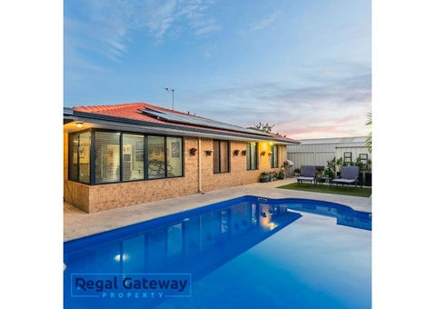 Big Family Home For Sale in 6 Noble Way, SUCCESS WA 6164