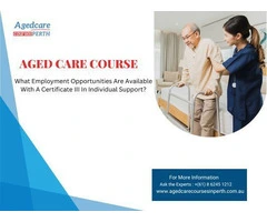 What Employment Opportunities Are Available With A Certificate III In Individual Support?