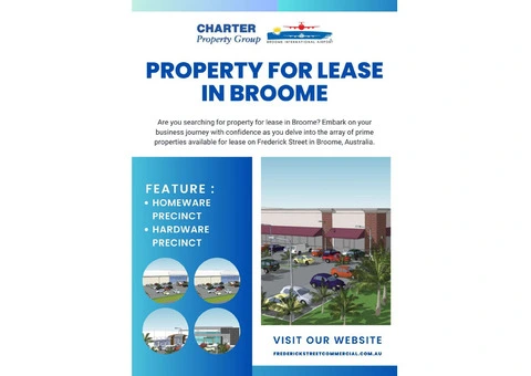 Property for Lease in Broome | Frederick Street Commercial