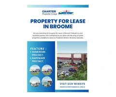 Property for Lease in Broome | Frederick Street Commercial